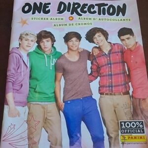 Panini One Direction Sticker Album & Folder NEW WITH ALL STICKERS see Descrip.